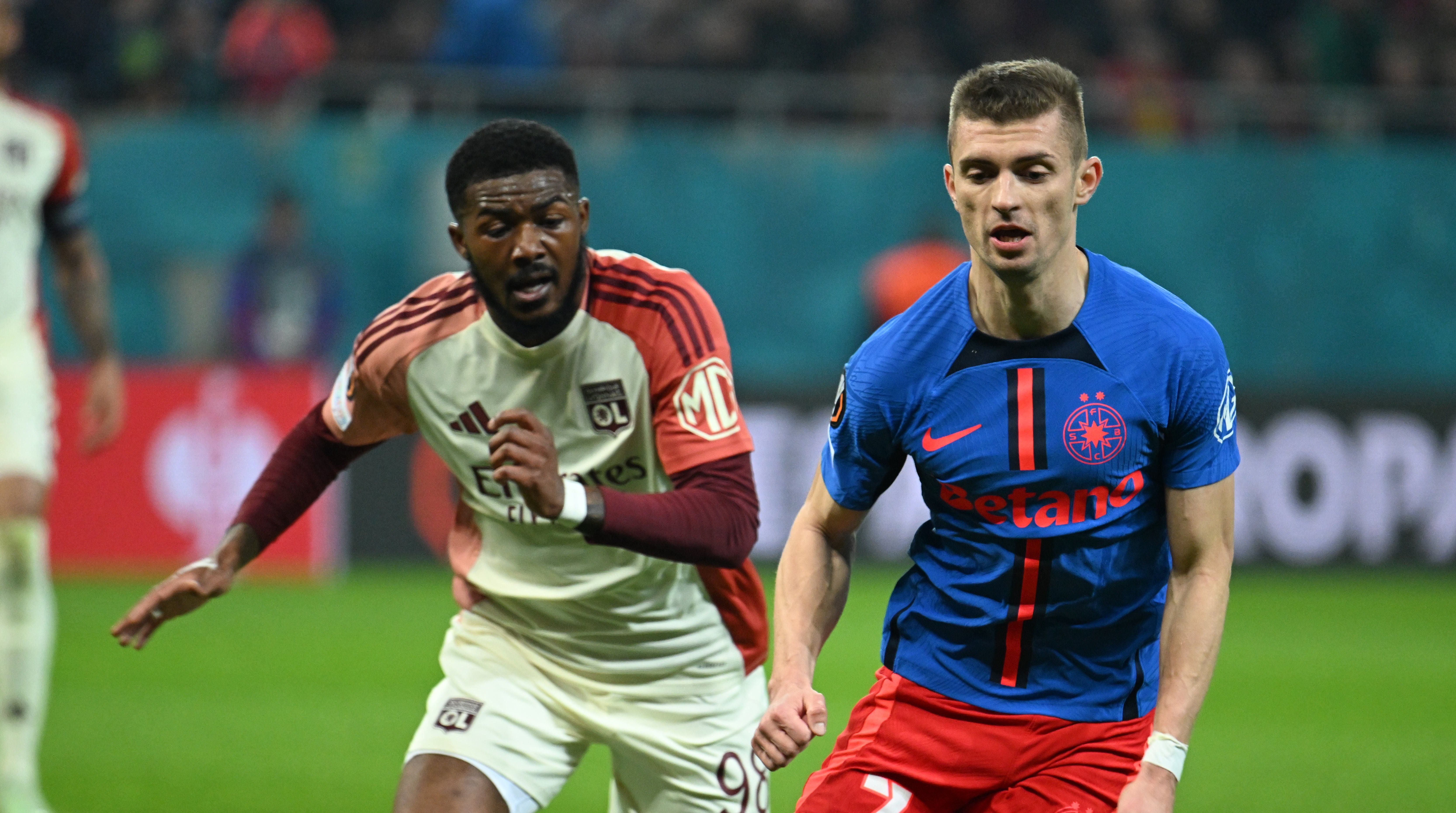 FCSB - Lyon 1-3 | Eșec pe Arena Națională, &icirc;n fața unor spectatori formidabili. Francezii și-au arătat clasa