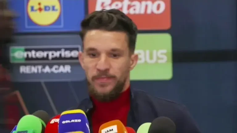 Alexandru Băluță, după FCSB - Lyon 1-3: E primul meu gol &icirc;n Europa League. O bucurie imensă, n-am mai auzit nimic