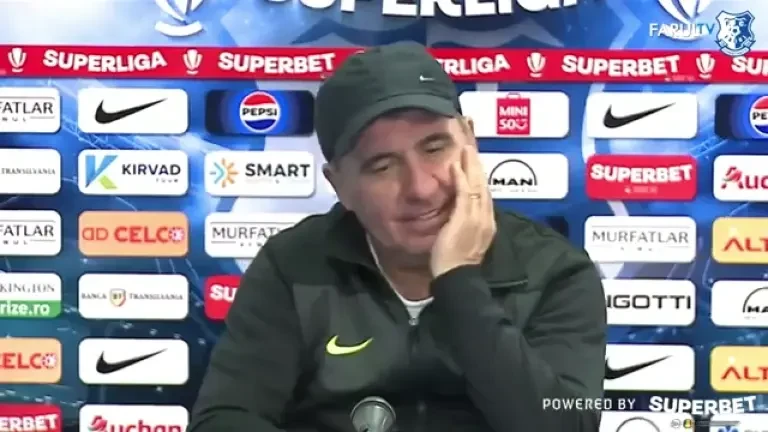 Gică Hagi, conferință de presă după Farul - U Cluj 1-1 (07.03.2025)