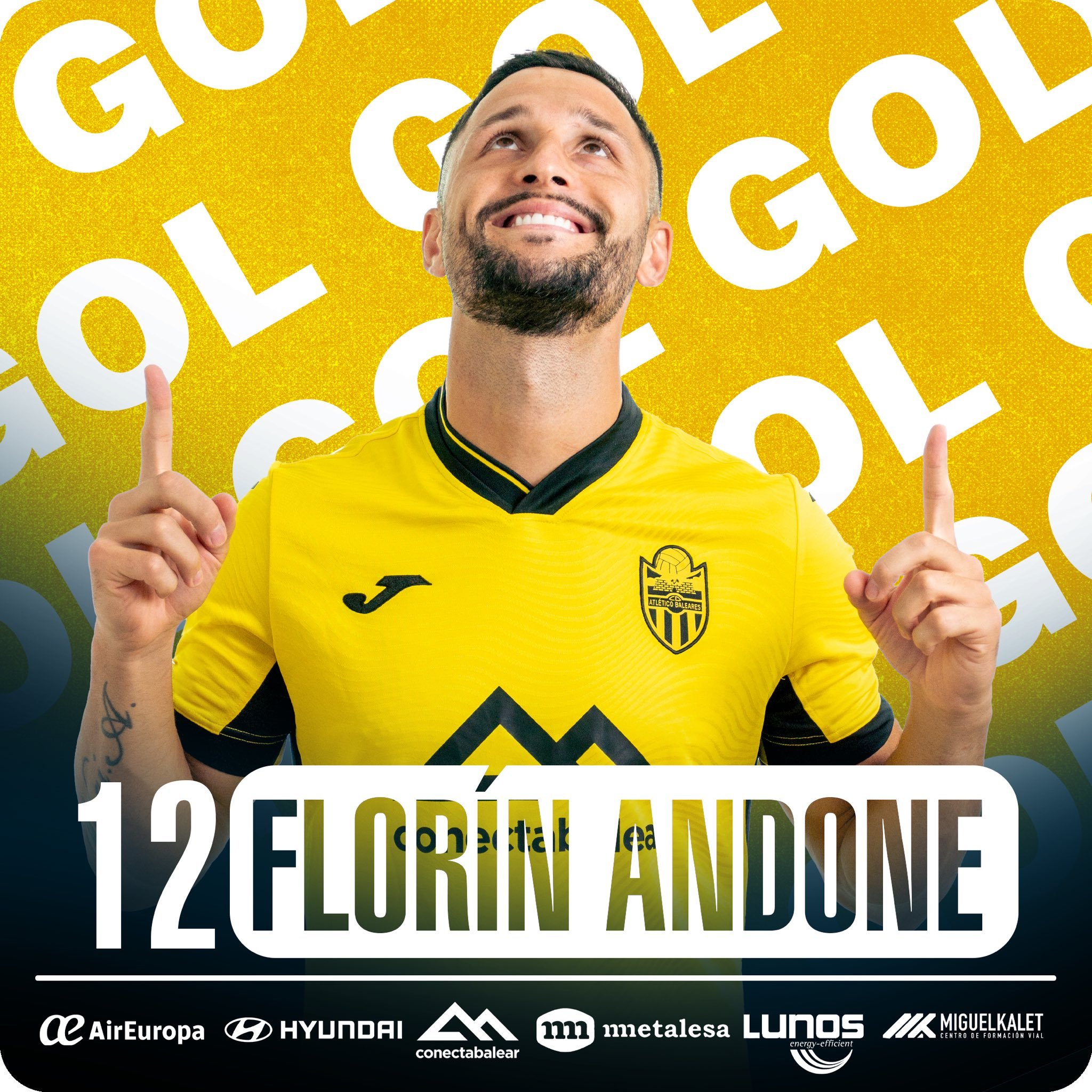 Andone florin gol atletico baleares