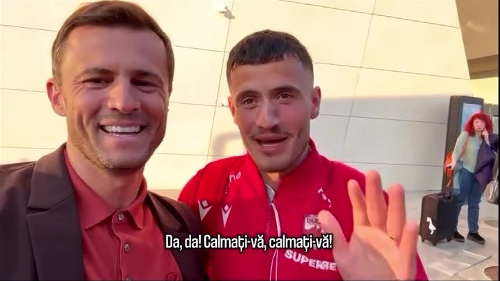 Nicolescu l-a adus pe Selmani în fața camerei. Anunțul făcut de kosovarul lui Dinamo