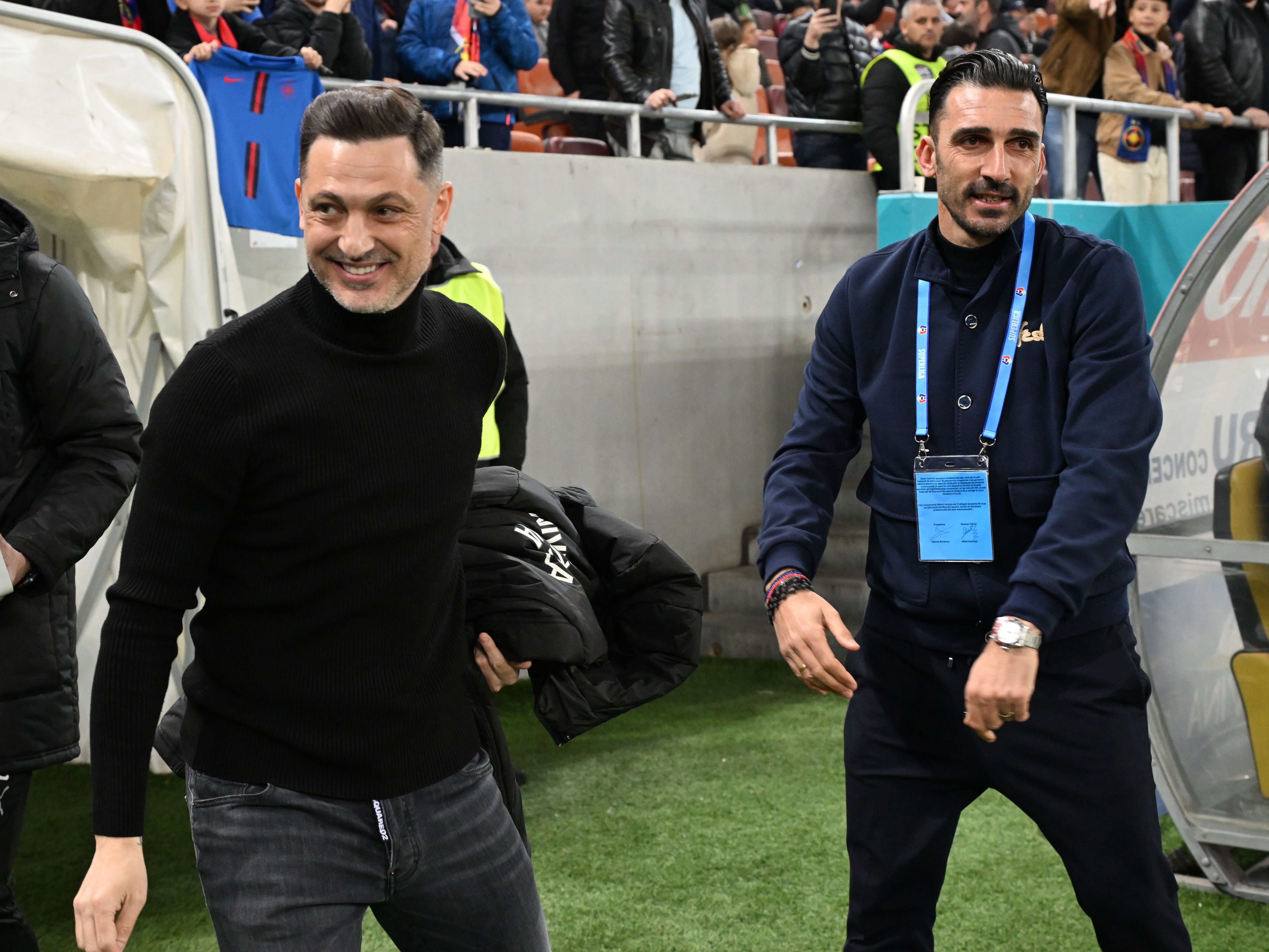 Ce s-a &icirc;nt&acirc;mplat imediat după fluierul final de la FCSB - Universitatea Craiova. Mirel Rădoi a fost ținta principală