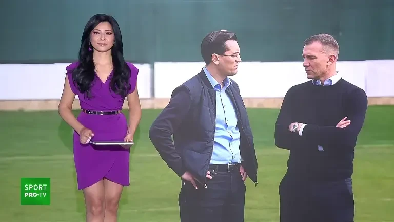 Burleanu l-a chemat pe Sevchenko la Mogoșoaia, să promoveze fotbalul feminin. Zeci de fetițe au participat la cursurile FRF