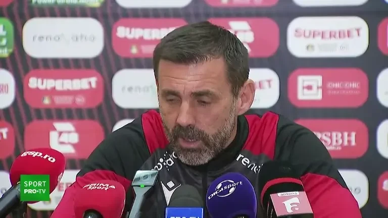 Zeljko Kopic, declarații înainte de CFR Cluj - Dinamo (14 martie 2025)