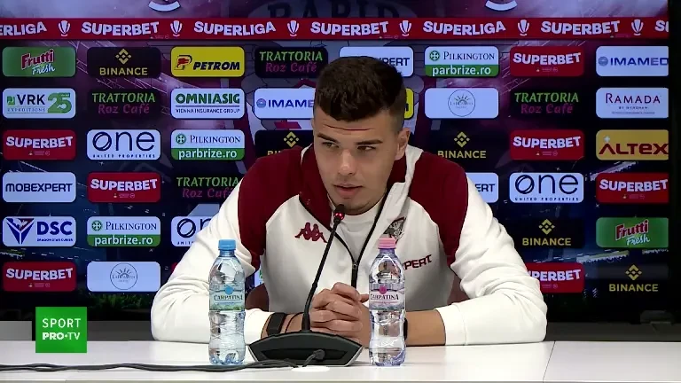 Conferință Cristian Ignat &icirc;nainte de FCSB - Rapid (15/03/2025)