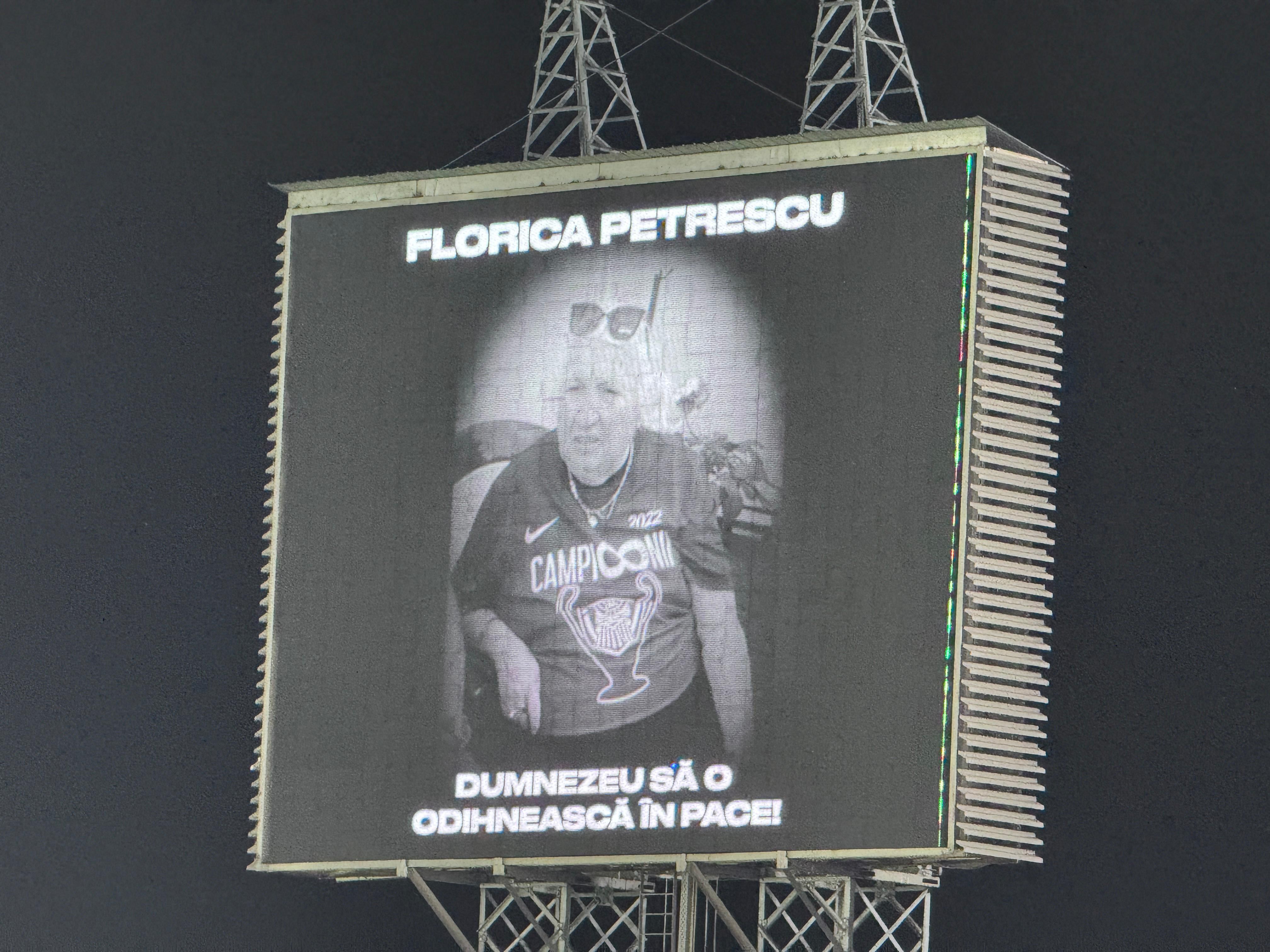 Omagiu pentru mama lui Dan Petrescu la CFR Cluj - Dinamo