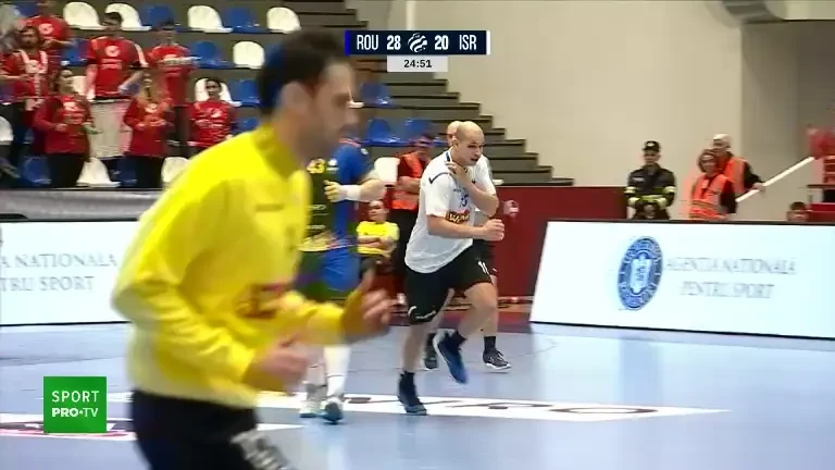 România - Israel 29-26 în preliminariile EHF EURO 2026 (finalul meciului)