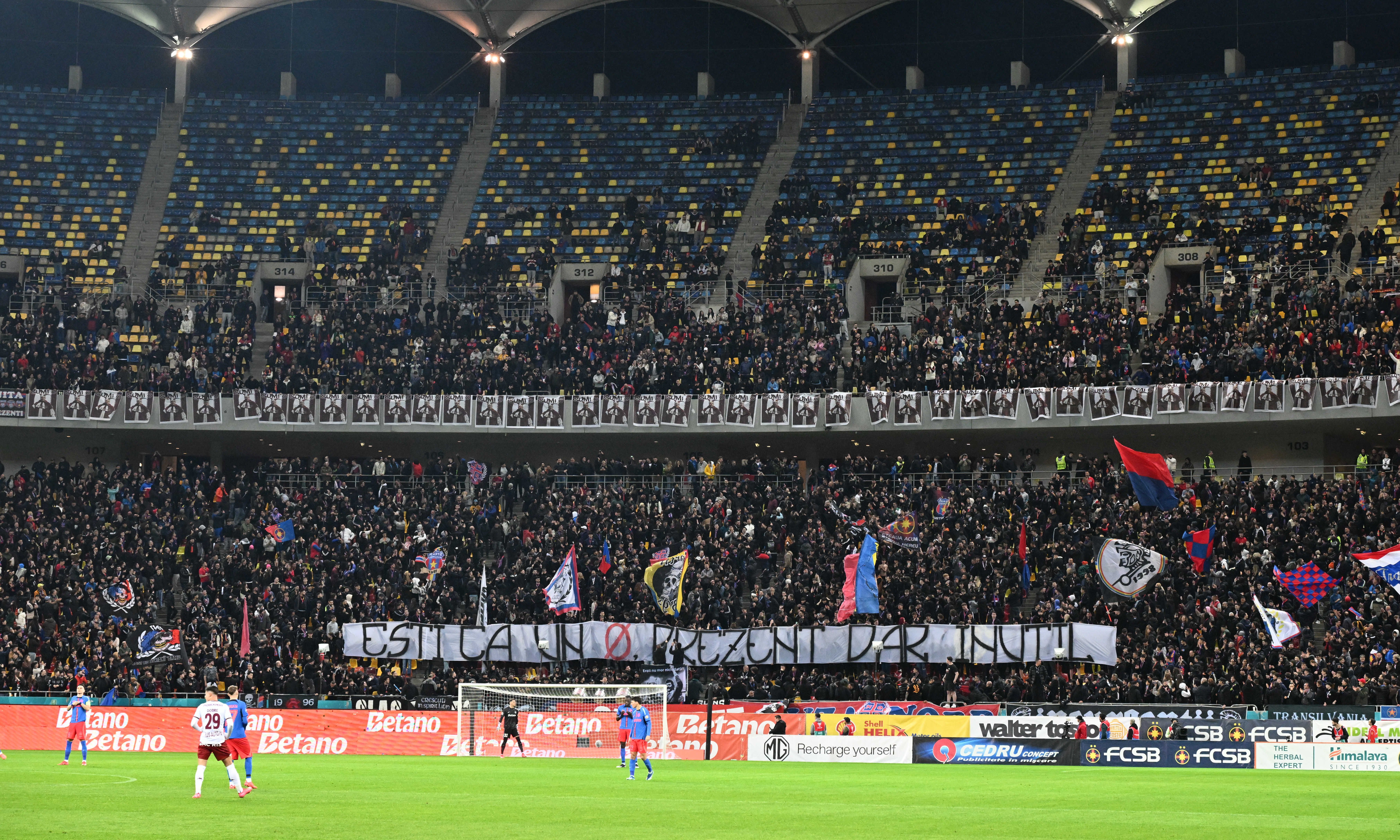 Sancțiuni de peste 24.000 de lei după FCSB - Rapid! Comunicatul Jandarmeriei