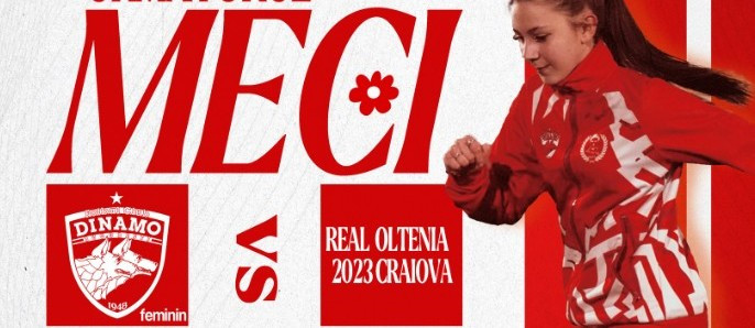 Dinamo feminin 2025 primul meci