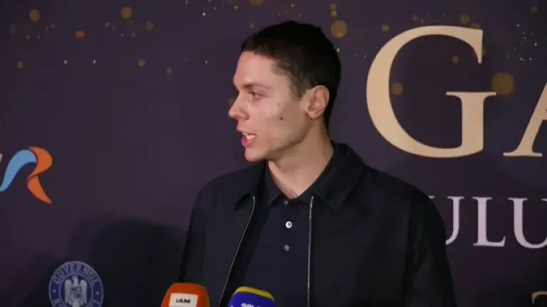 David Popovici, la Gala Sportului Rom&acirc;nesc 2024