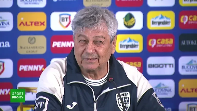 Mircea Lucescu, conferință de presă înainte de România - Bosnia și Herțegovina