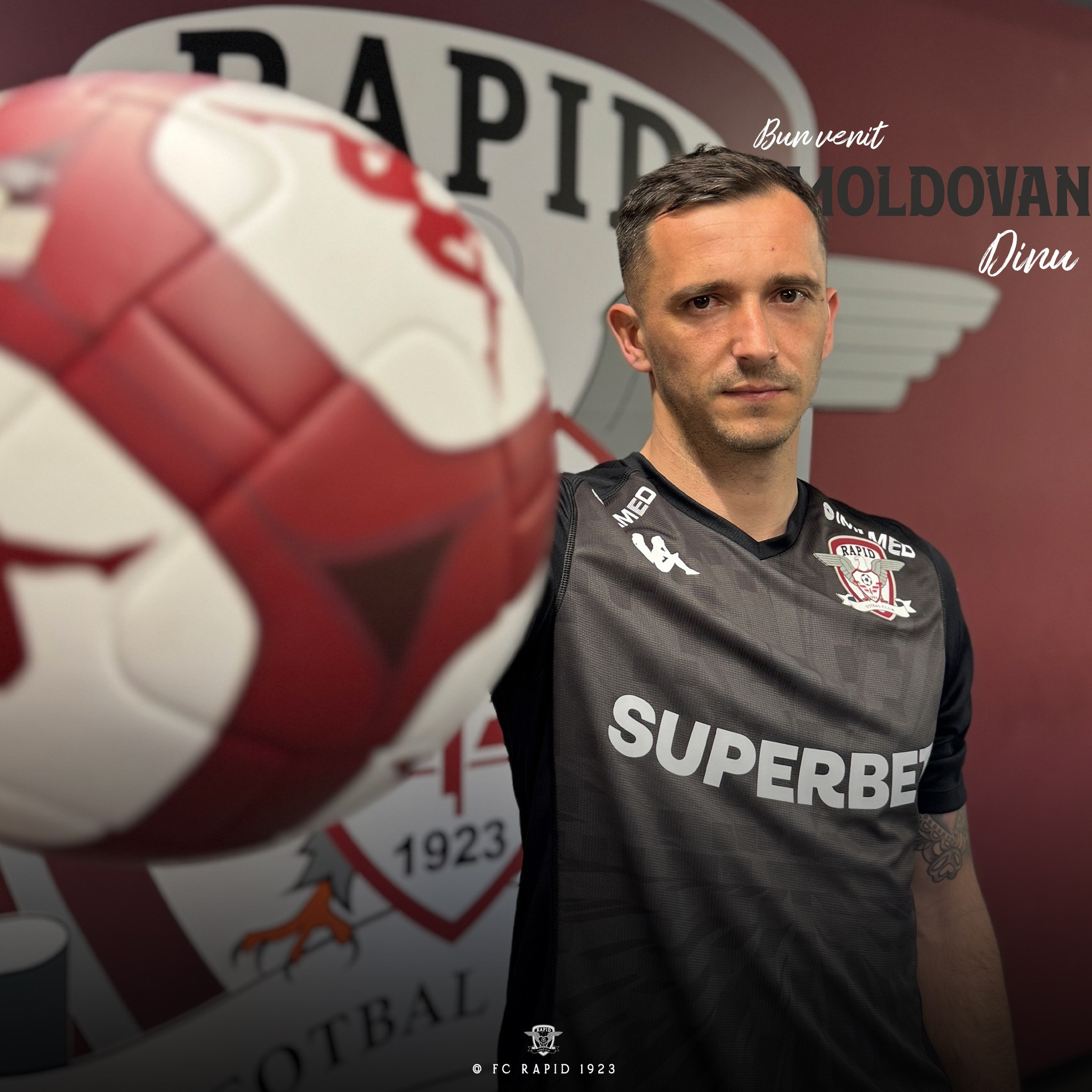 Cu Aioani OUT, Rapid a transferat un nou portar: Bine ai venit &icirc;n Giulești