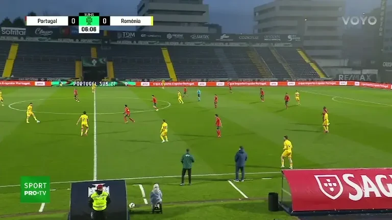 Portugalia U21 - România U21 | Minutul 7: Ocazie România!