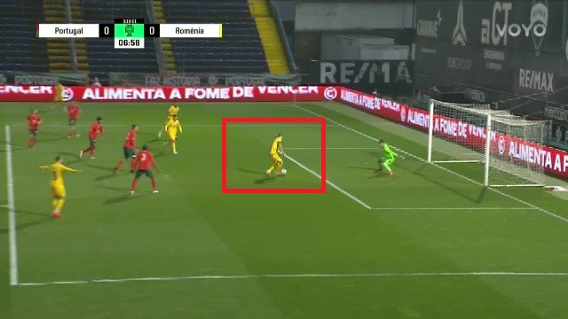 Louis Munteanu, ratare monumentală &icirc;n Portugalia U21 - Rom&acirc;nia U21