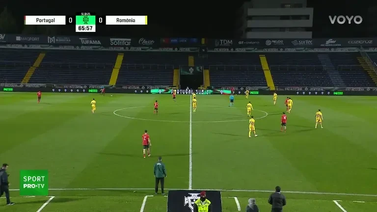 Portugalia U21 - România U21 | Minutul 67: Ocazie România!