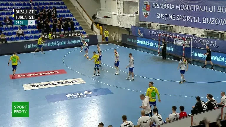 HC Buzău - Potaissa Turda 29-26 (finalul meciului din Liga Zimbrilor)