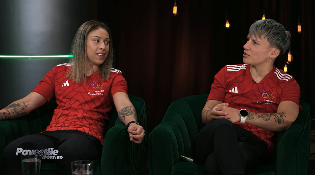 Claudia Nechita și Lăcrămioara Perijoc sunt invitatele lui Andru Nenciu la Poveștile Sport.ro