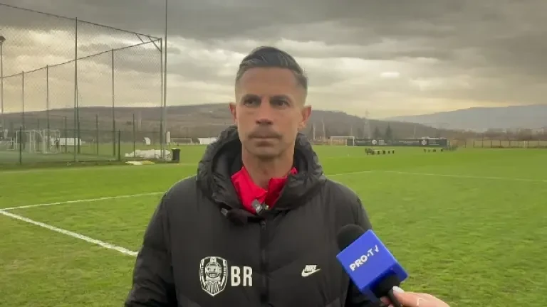 Ciprian Deac, triplă în amicalul CFR Cluj - Sănătatea Cluj 7-1. Adversar i-a fost Billel Omrani