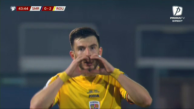 Și-a spălat păcatele! Țapul ispășitor din &icirc;nfr&acirc;ngerea cu Bosnia a marcat cu San Marino