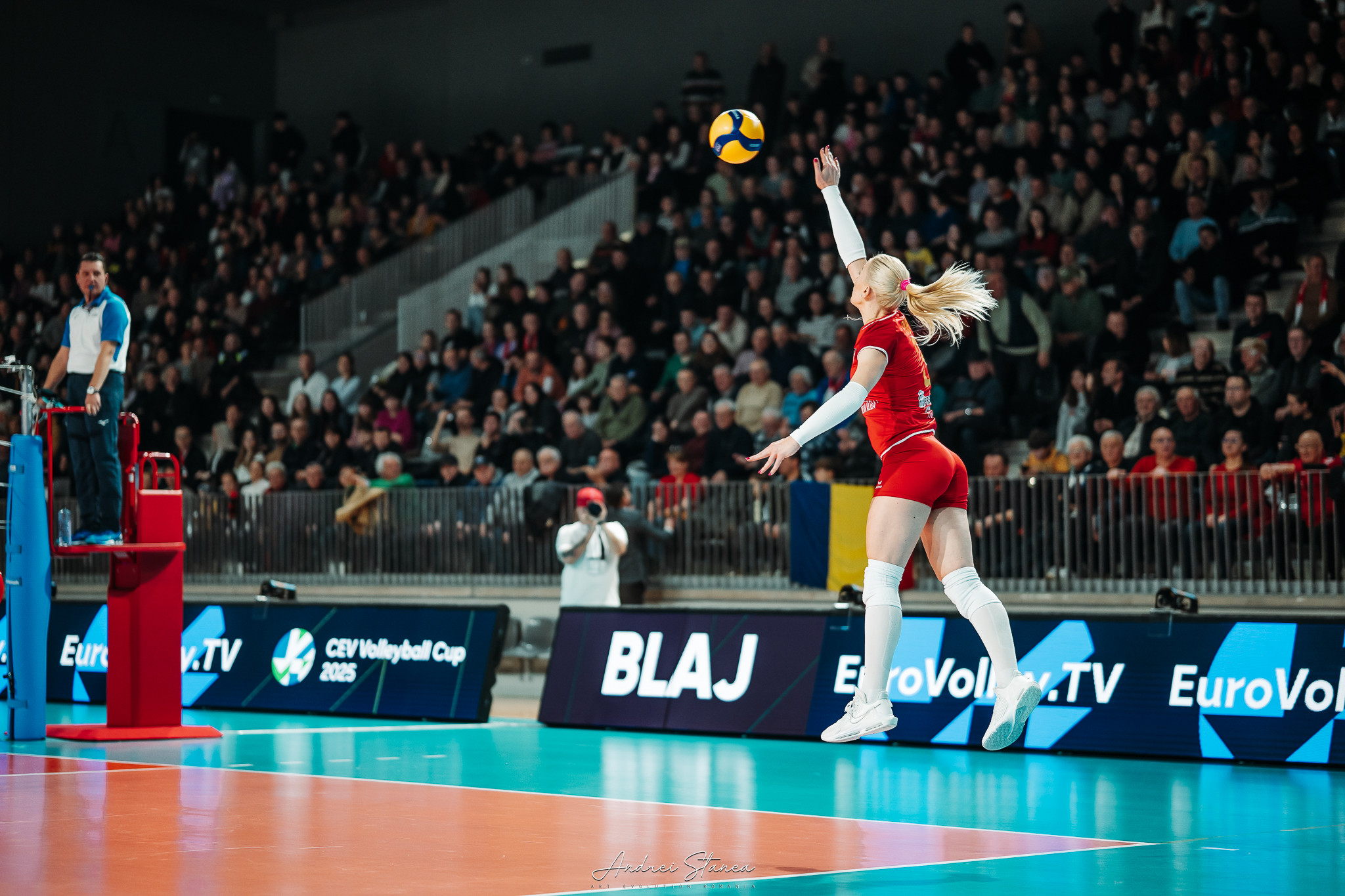 Ce a făcut Volei Alba Blaj &icirc;n finala CEV Cup, a cincea finală europeană jucată &icirc;n ultimii șapte ani!