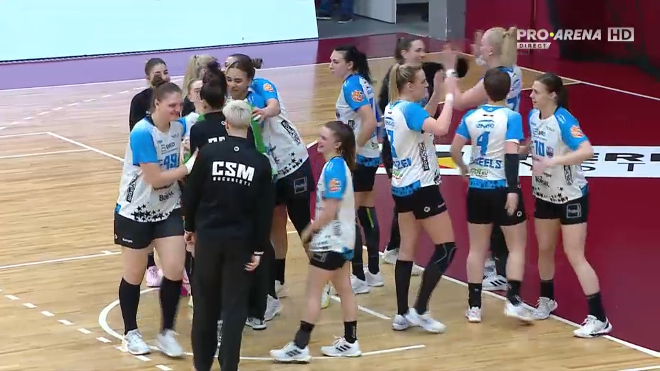 Rapid - CSM București a fost pe VOYO și Pro Arena! Victorie la limită pentru campioana Rom&acirc;niei