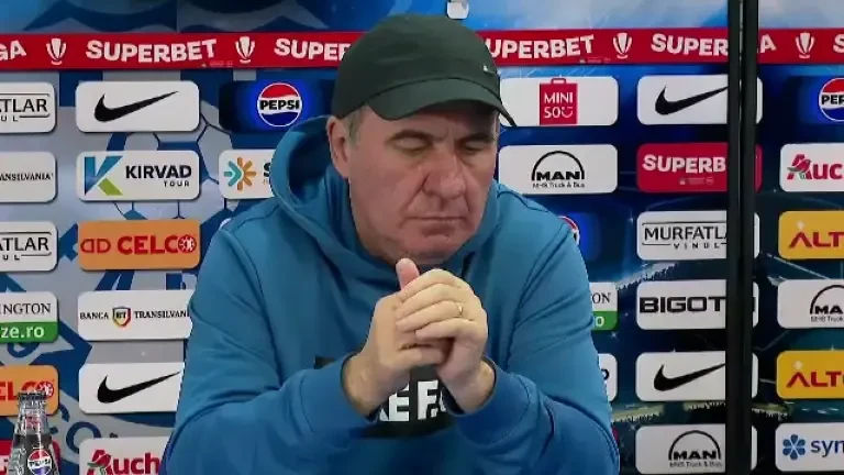 Gică Hagi, conferință de presă &icirc;nainte de FC Botoșani - Farul
