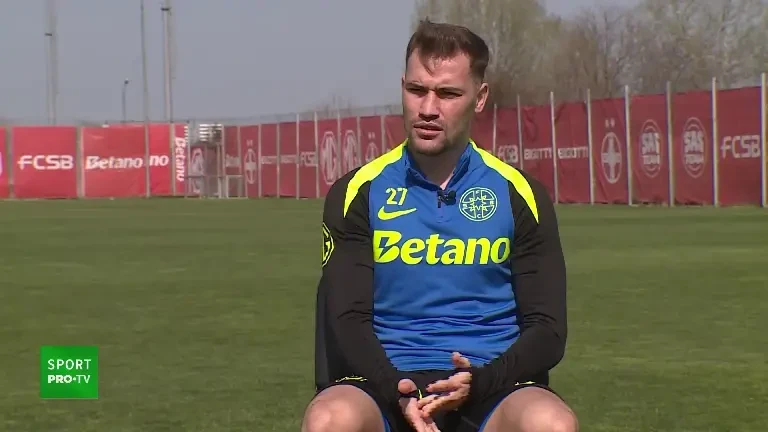 Darius Olaru, interviu &icirc;nainte de Dinamo - FCSB (28 martie 2025)