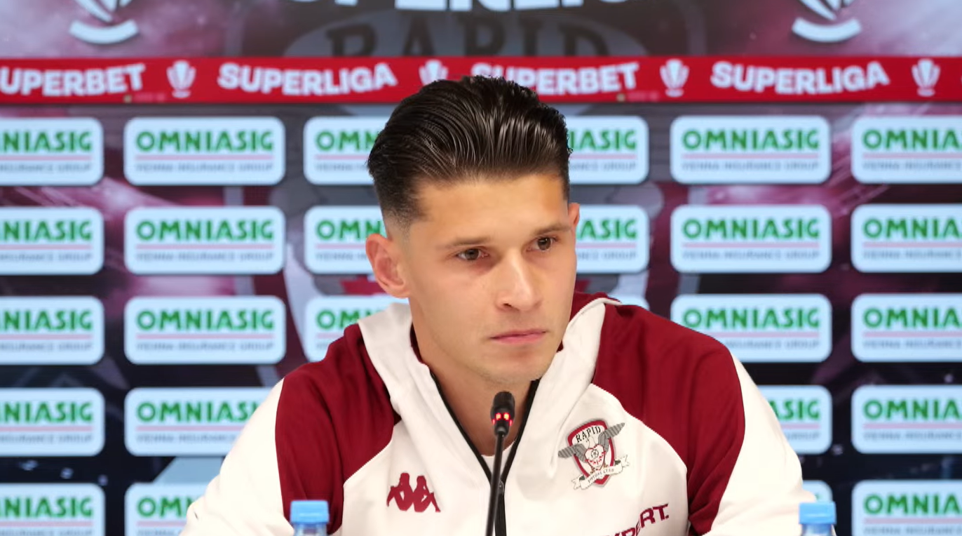 Alex Dobre face o promisiune &icirc;nainte de Rapid - Craiova: &rdquo;Singura pe care pot s-o fac&rdquo;