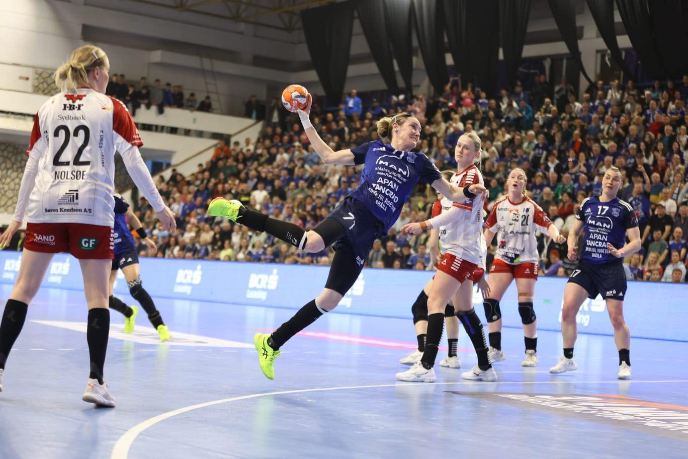 Cumplit! Dunărea Brăila a ratat calificarea &icirc;n Final Four-ul EHF European League după ce a primit gol c&acirc;nd mai erau patru secunde din returul cu Ikast