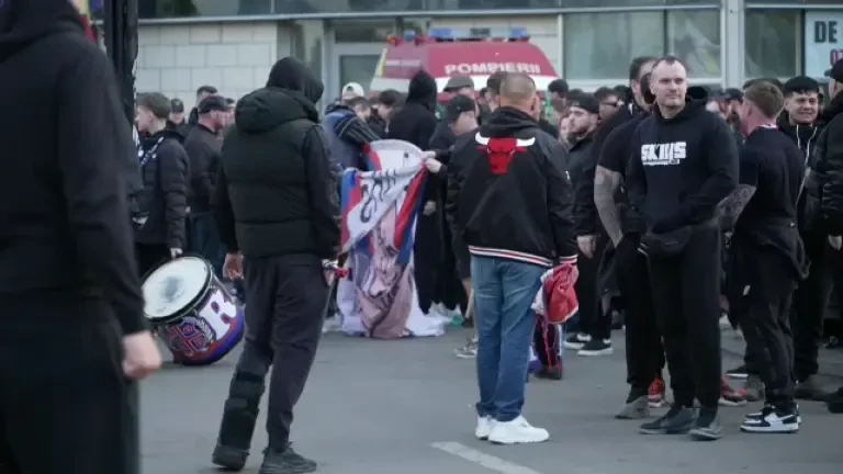 Galeria FCSB, înaintea derby-ului cu Dinamo (30.03.2025)