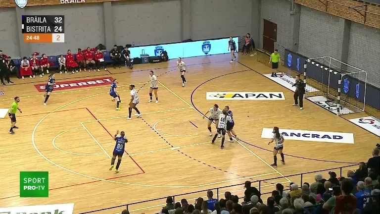 Handbal | Dunărea Brăila - Gloria Bistrița, ultimele cinci minute