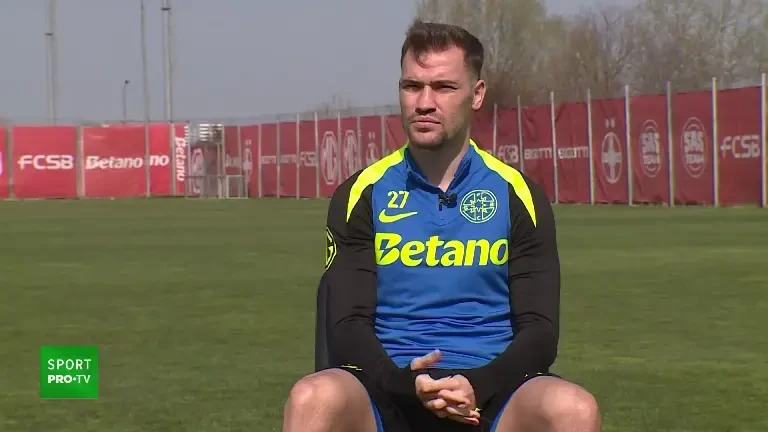 Darius Olaru (FCSB): "Mă antrenez la sală, separat". Declarații despre revenire (4 aprilie 2025)