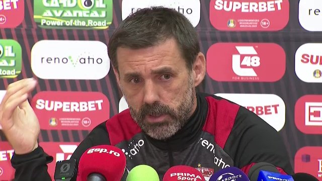 Zeljko Kopic a recunoscut după eșecul de la Arad: &rdquo;E prima oară după mult timp&rdquo;