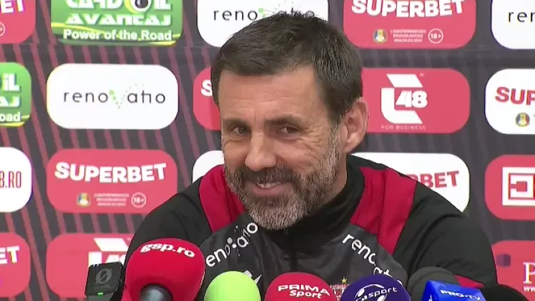 Conferință de presă Zeljko Kopic înainte de Rapid - Dinamo (05.04.2025)