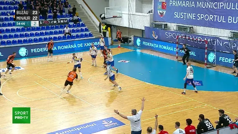 HC Buzău - Minaur Baia Mare 26-25 &icirc;n Liga Zimbrilor