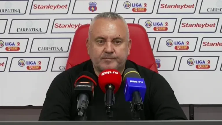 Conferință de presă Mihai Iosif după Steaua - FC Voluntari 3-2 (09.04.2025)