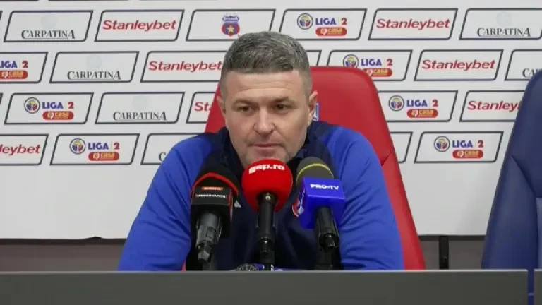 Conferință de presă Daniel Oprița după Steaua - FC Voluntari 3-2 (09.04.2025)