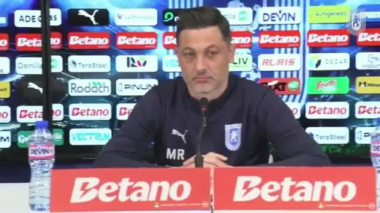 Mirel Rădoi, conferință de presă &icirc;nainte de Universitatea Craiova - FCSB (11.04.2025)