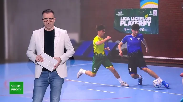 Elevii din București au avut emoții ca la BAC la tragerea la sorți pentru Liga Liceelor la fotbal. Competiția va fi la Pro Arena și pe VOYO