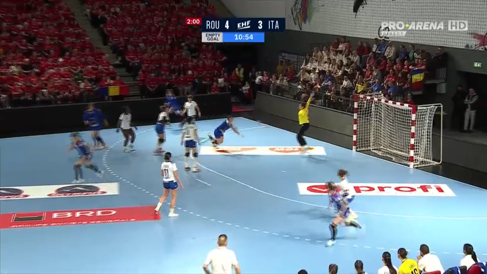 Calificare! Rom&acirc;nia - Italia a fost pe PRO ARENA și VOYO | Tricolorele au obținut biletele pentru Mondialul de handbal feminin