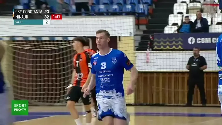 CSM Constanța - Minaur Baia Mare 28-34 în Liga Zimbrilor