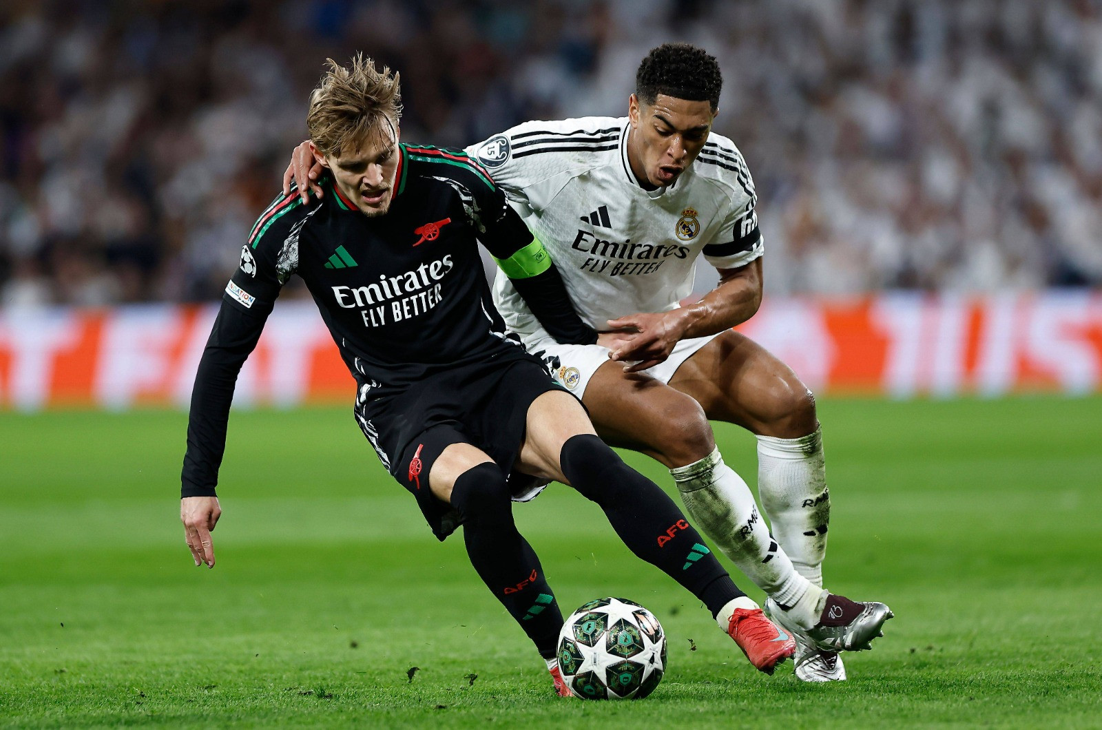 Real Madrid - Arsenal 1-2! Englezii s-au calificat &icirc;n semifinale după ce i-au &icirc;nvins &icirc;n două r&acirc;nduri pe spanioli