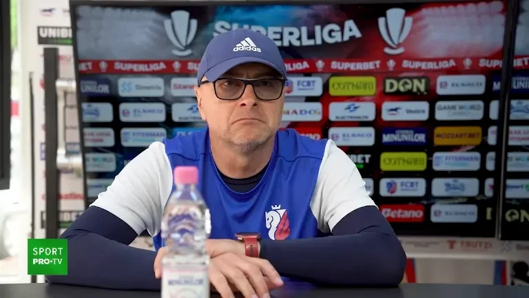 Conferință Leo Grozavu, înainte de Poli Iași - FC Botoșani (17/04/2025)