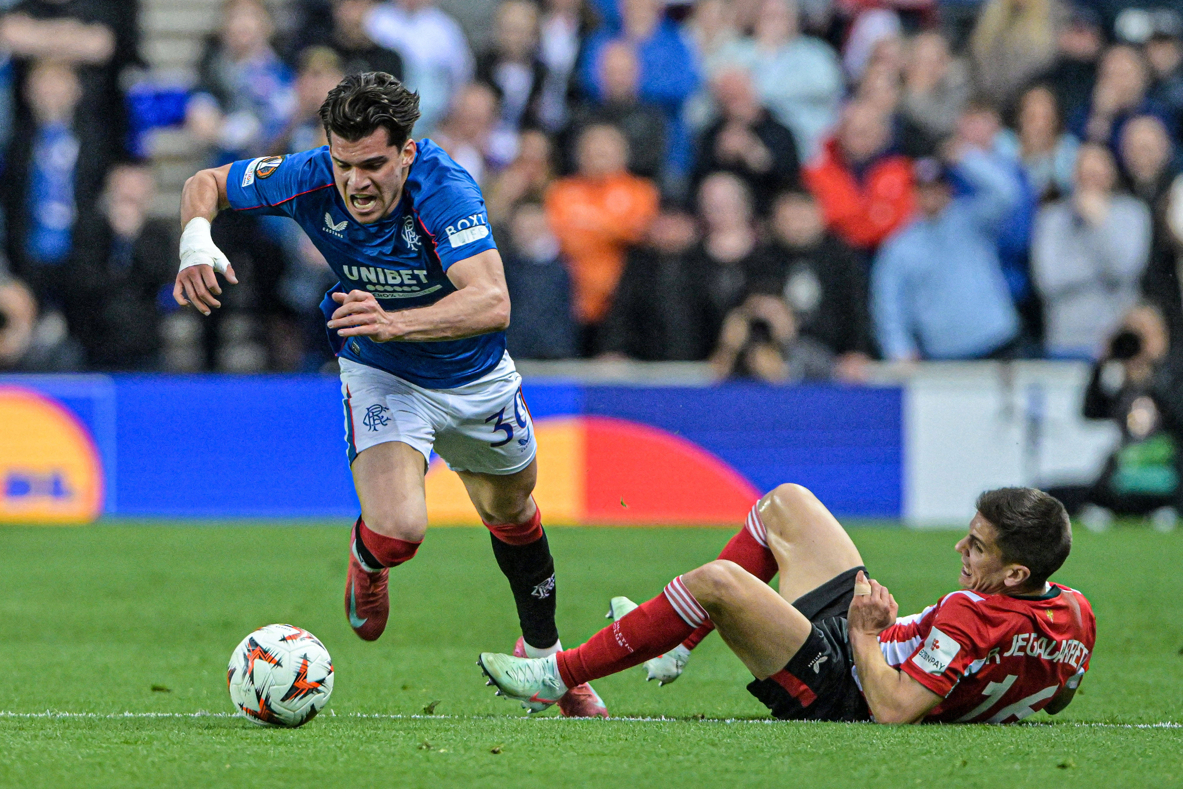 Ianis Hagi, schimbat la pauză &icirc;n Athletic Bilbao - Rangers! Ce notă a primit