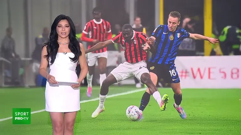 Inter - AC Milan, miercuri, de la 22:00, &icirc;n direct pe VOYO, &icirc;n returul semifinalelor Cupei Italiei