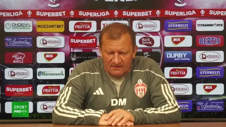 Dorinel Munteanu, declarații &icirc;nainte de Sepsi - Oțelul (23 aprilie 2025)