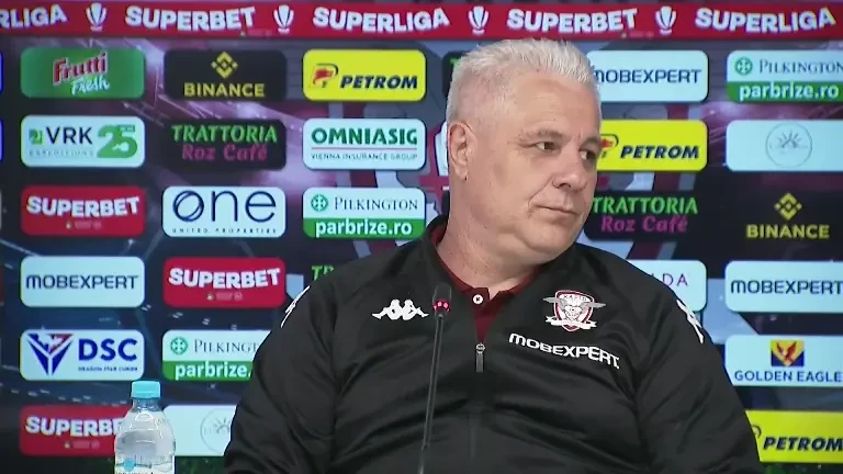 Conferință de presă Marius Șumudică &icirc;nainte de Rapid - FCSB (26.04.2025)