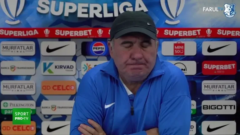 Gică Hagi, conferință &icirc;nainte de Petrolul - Farul (27 aprilie 2025)