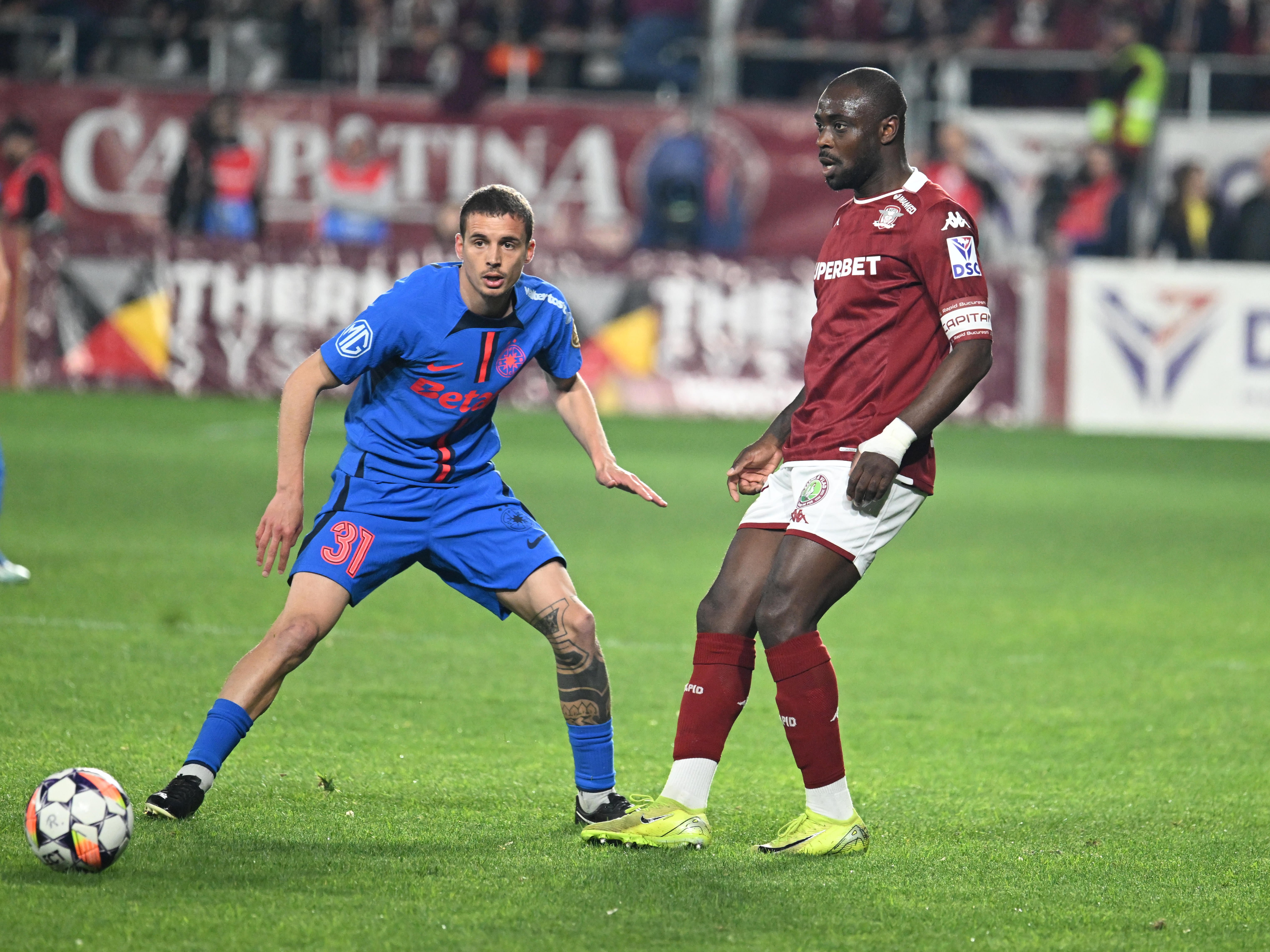 Rapid bucuresti fcsb play off superliga superbet 27042025