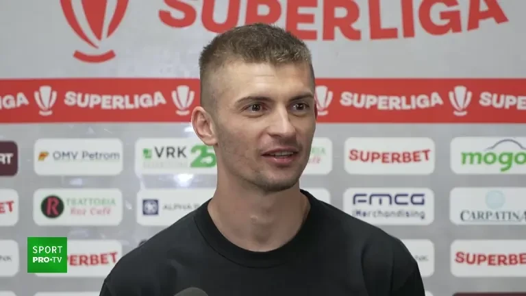 Florin Tănase, după Rapid - FCSB 1-2: A fost roșu la Petrila, dar pe asta n-au văzut-o